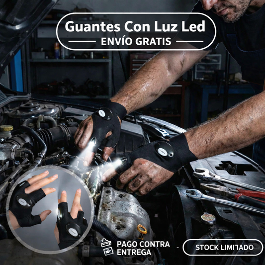 Guantes Con Luz Led